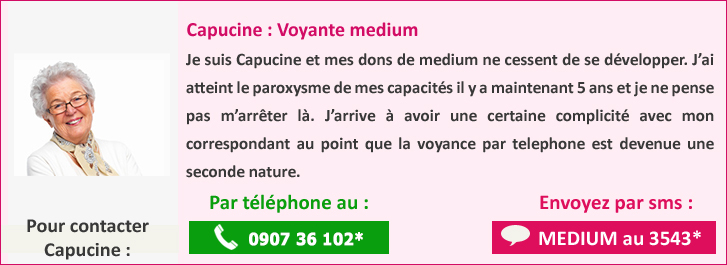 Capucine voyante medium